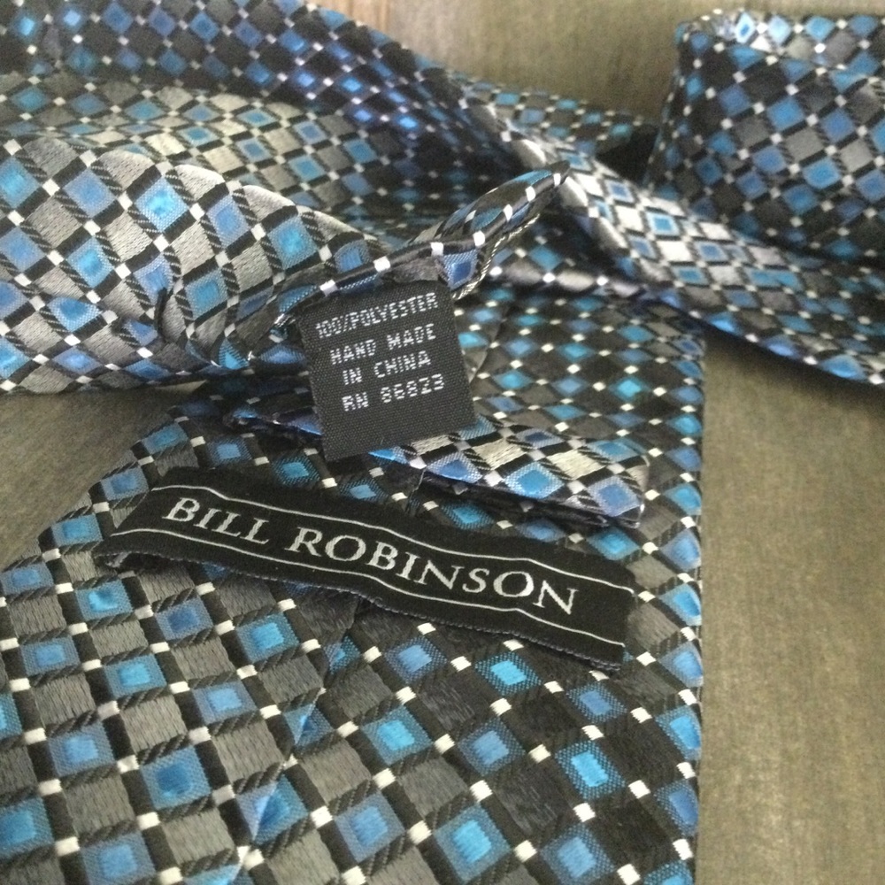 Bill Robinson Polyester Ties - Picture 8 of 8